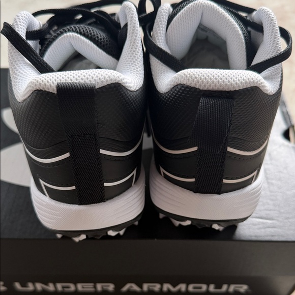 Under Armour Youth Leadoff Icon Mid Rm Jr Baseball Cleats Size 6Y Boys Girls - Picture 4 of 7